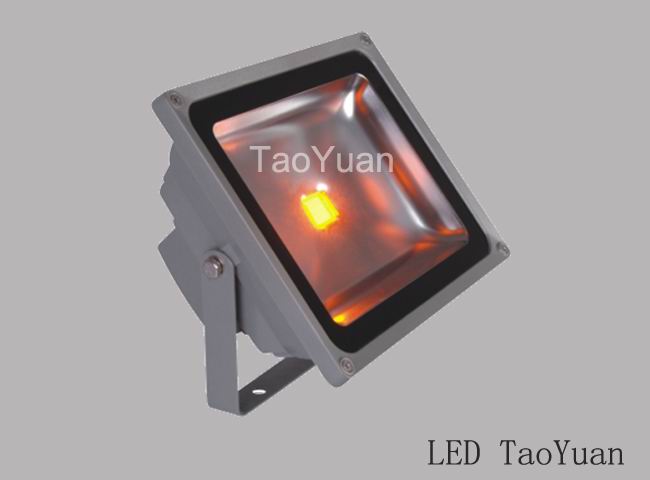 LED Red Floodlight 50W - Click Image to Close